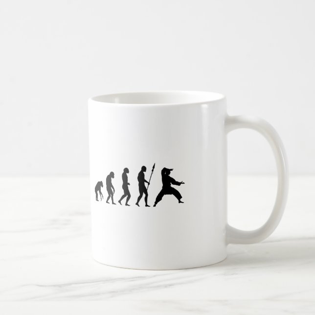 Karate-Evolution Tasse (Rechts)