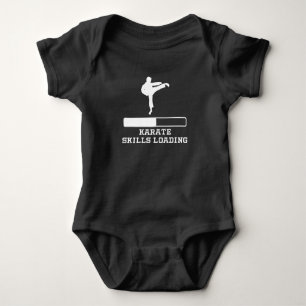 Karate-Fähigkeits-Laden Baby Strampler