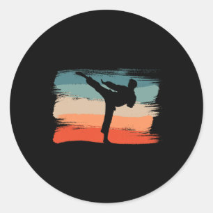 Karate-Fan-Artikel Martial-Arts-Zubehör Training Runder Aufkleber