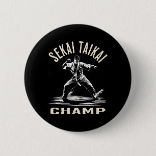 Karate Fan - Dynamic Artist Design Button