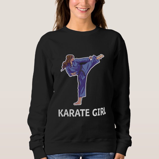Karate Fighter Sweatshirt (Vorderseite)