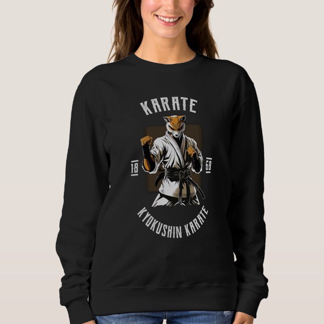 Karate Fox Karate Japan Fighting Sweatshirt (Vorderseite)