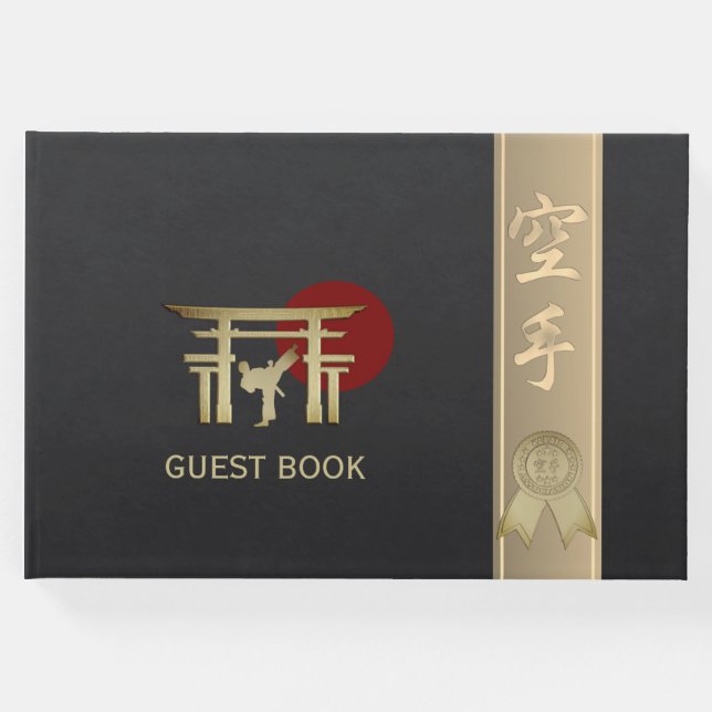 Karate Gästebuch (Vorderseite)