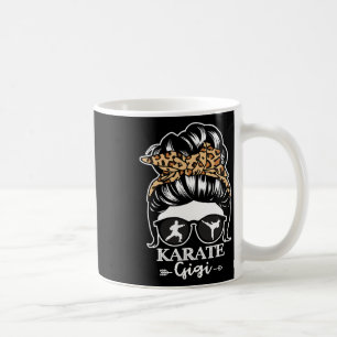Karate Gigi unordentlicher Dutt Haare Lustiger Kar Kaffeetasse
