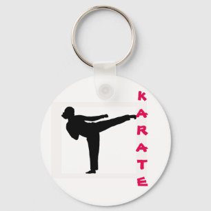 Karate Girl Key Chain Schlüsselanhänger