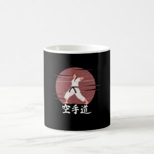 Karate Girl Martial Artist Dojo Kaffeetasse