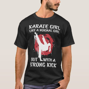 Karate Girls Women Girl Karateka Shotokan Coach 1 T-Shirt