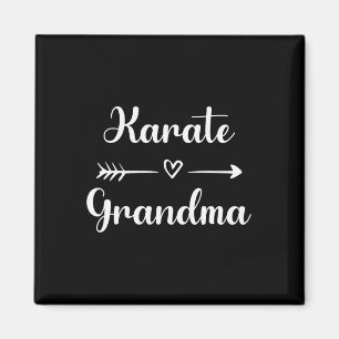 Karate Grandma Nana Karate Sport Lover Mütter Day Magnet