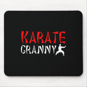 Karate Granny Proud Karate Granny Grandma 1 Mousepad