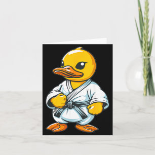 Karate-Gummiente Karate-Tier Mma Taekwondo Jiu-Jit Karte