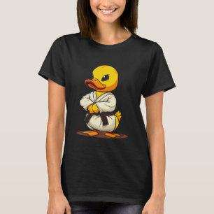 Karate-Gummiente-Motiv-Taekwondo-Jiu-Jitsu-MMA-K T-Shirt