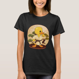 Karate-Gummiente-Motiv Taekwondo Jiu-Jitsu MMA K T-Shirt