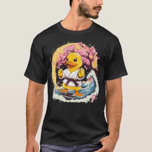 Karate Gummiente Tier Mma Taekwondo T-Shirt
