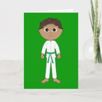 Karate Herzlichen Glückwunsch Green Belt