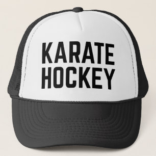 KARATE HOCKEY lustiger Slogan LKW-Hut Truckerkappe