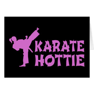 Karate Hottie - weibliches Kriegskünstlerrosa