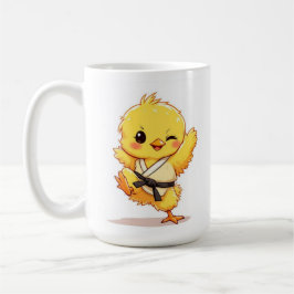 Karate-Huhn-Kaffeetasse Kaffeetasse