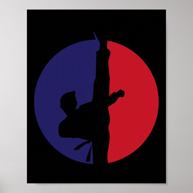 Karate Icon Poster (Vorne)