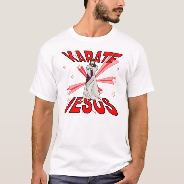Karate Jesus T-Shirt (Vorderseite)