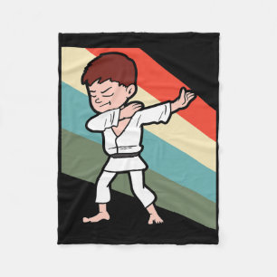 Karate Judo Jujutsu Taekwondo Kickboxen Dabbing D Fleecedecke