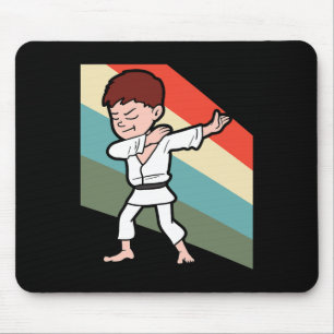 Karate Judo Jujutsu Taekwondo Kickboxen Dabbing D Mousepad