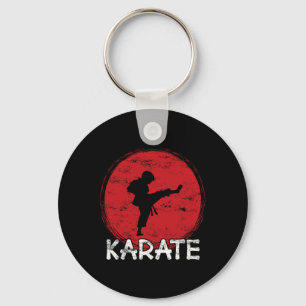 Karate-Kämpfer-Junge - Japan - Kind macht Karate-T Schlüsselanhänger
