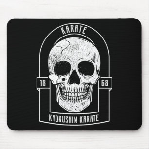 Karate-Kämpfer Skelett Japan Kampfsport Mousepad