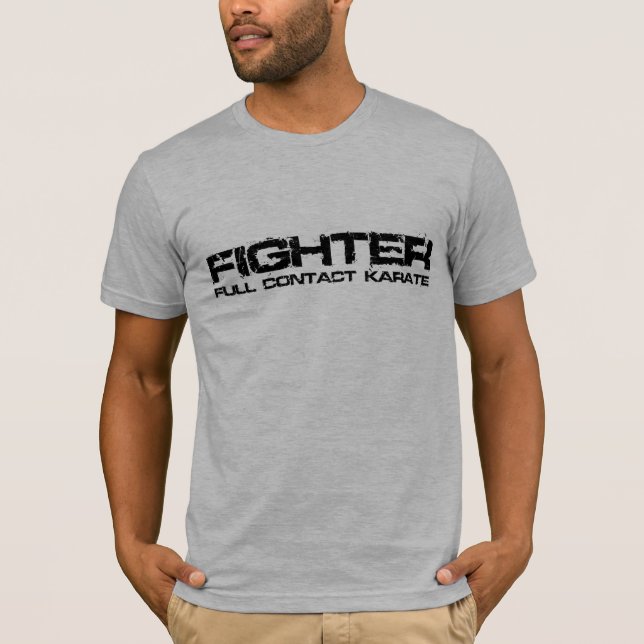 Karate-Kämpfer-T - Shirt (Vorderseite)