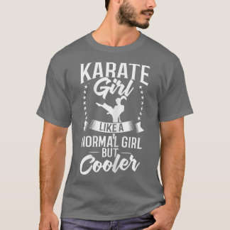 Karate-Kämpferin Schwarzgurt-Lektion Training B T-Shirt