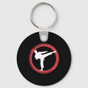 Karate Kampfkunst Essenz Schlüsselanhänger