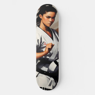 Karate, Kampfkunst Skateboard
