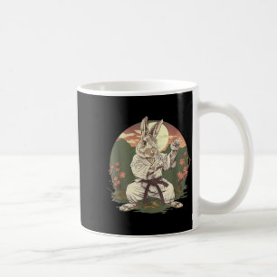 Karate Kaninchen Jiu-Jitsu MMA Taekwondo Kampfspor Kaffeetasse