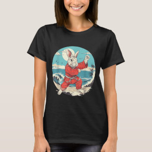 Karate Kaninchen Jiu-Jitsu MMA Taekwondo Kampfspor T-Shirt