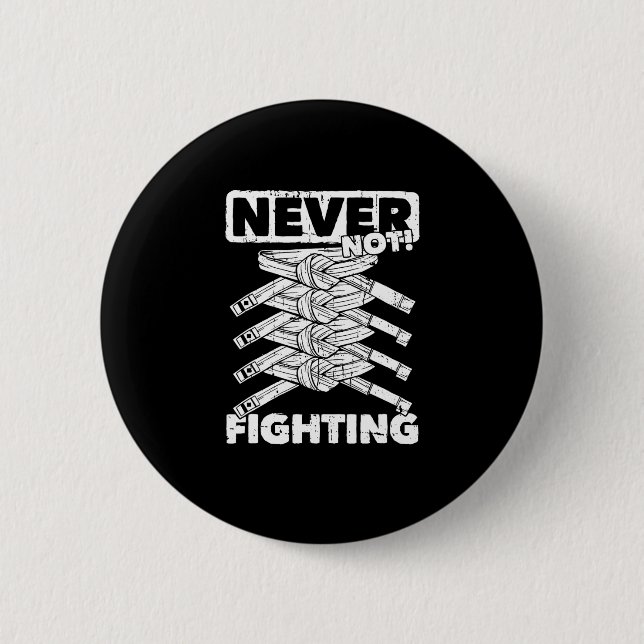 Karate - Karate für Kampfkunst Button (Vorderseite)
