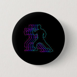 Karate Karateka Geschenkgegenstände für Jungen und Button
