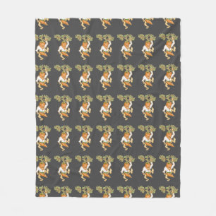 Karate Karottenmartial Arts Fleecedecke