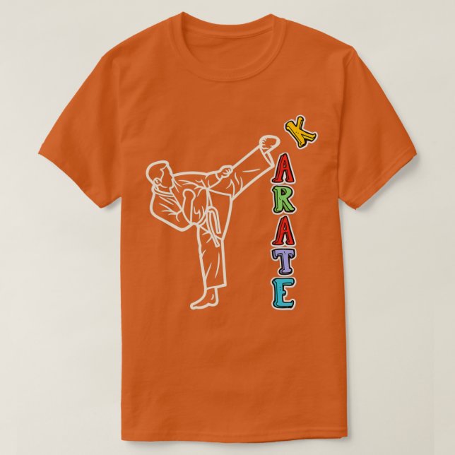 Karate Kick 1 T-Shirt (Design vorne)