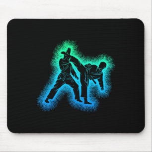 Karate Kickboxen Taekwondo Jungen Kinder Mousepad