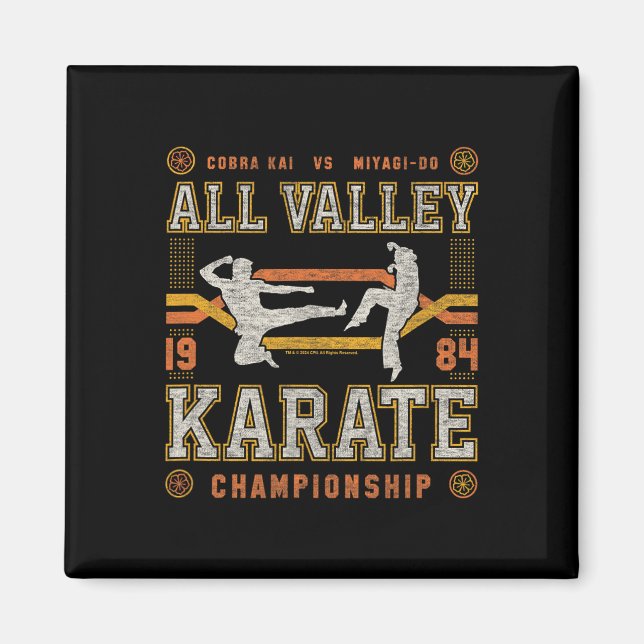 Karate Kid - All Valley Championship Magnet (Vorne)