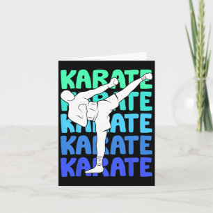 Karate Kids Boys Karte