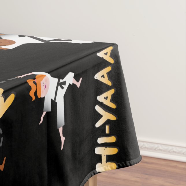 Karate Kids Children Birthday Party Tableclout Tischdecke (Beispiel)