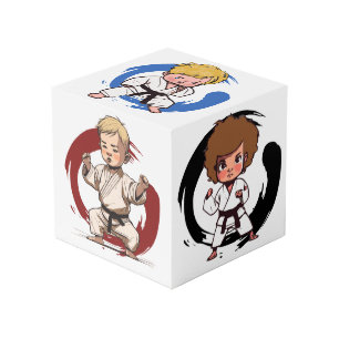 Karate-Kinder Würfel