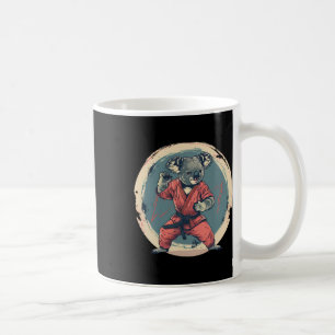 Karate-Koala-Motiv Taekwondo Jiu-Jitsu Mma Kickbox Kaffeetasse