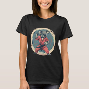 Karate-Koala-Motiv Taekwondo Jiu-Jitsu Mma Kickbox T-Shirt