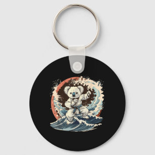 Karate Koala Tier MMA Taekwondo Kampfsport Schlüsselanhänger