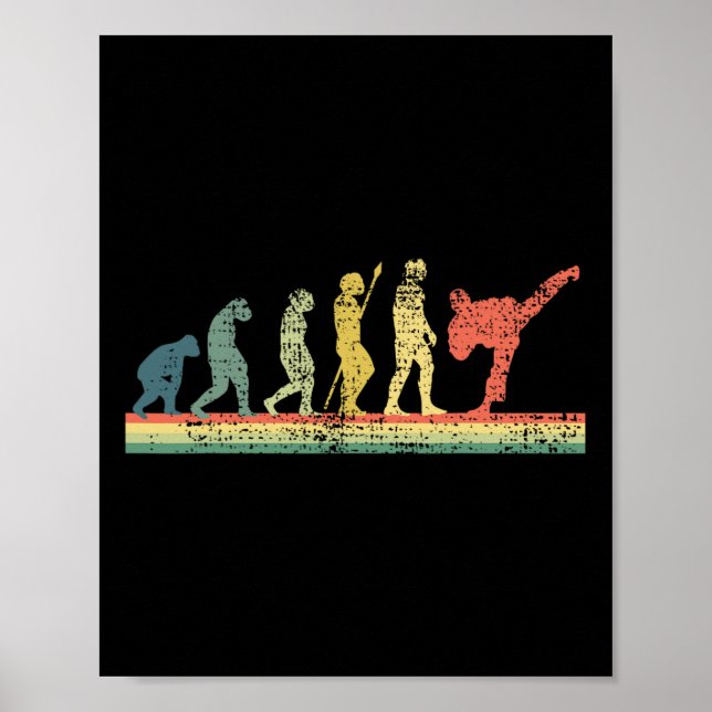 Karate Kung Fu Material Arts Poster (Vorne)