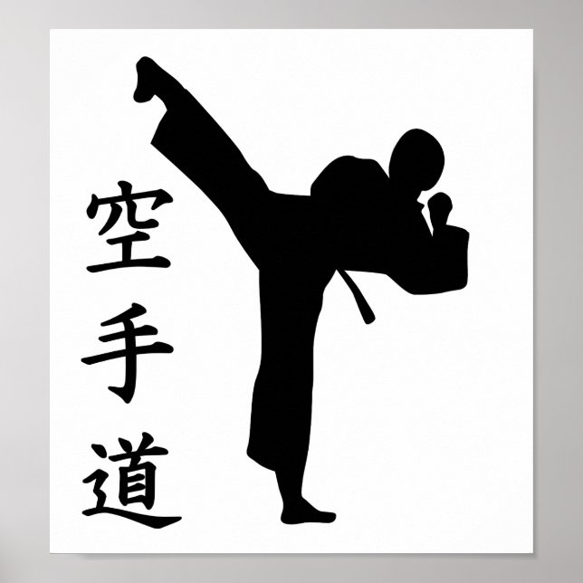 Karate Kung Fu Poster (Vorne)