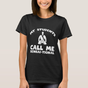Karate Kung Fu Sensei-Lehrer - Kampfsport T-Shirt