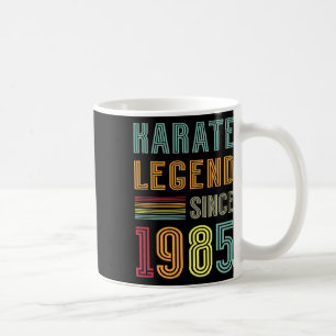 Karate Legend 1985 40 Jahre Sport Coach 40. Geburt Kaffeetasse