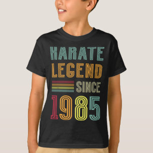 Karate Legende 1985 40 Jahre Sport Coach 40. Gebur T-Shirt